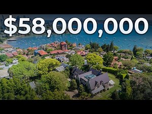 Inside this MASSIVE CASTLE on the Sydney Harbour | Bellevue Hill, NSW