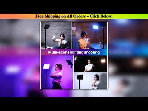 Ulanzi LT003 LED Video Light RGB Panel Light 2500-9000K CRI 95+ 8000mAh Fill Light for