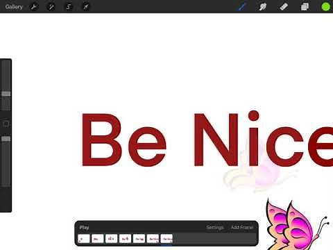 How to export an animated GIF from ProCreate
