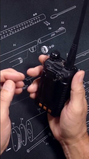 How to Turn On The Baofeng UV-5R Ham Radio For Licensed Ham Radio Operators - Step By Step #baofeng