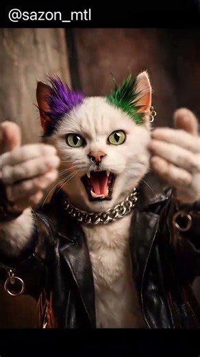 1. 🐱⚡ THE PRODIGY – CAT COVER ⚡🐱 | Electronic Vibes • Night Energy 🌌🎧 #new #ai #dance