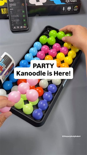 Kanoodle Party is BIGGER than my hand #kanoodlechallenge #kanoodle #familygames