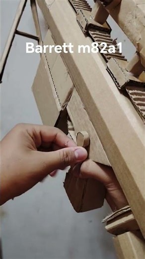 cardboard Barrett m82a1