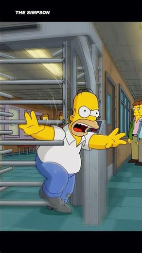 Homer Simpson Accidently Dance Performe #thesimpsons
