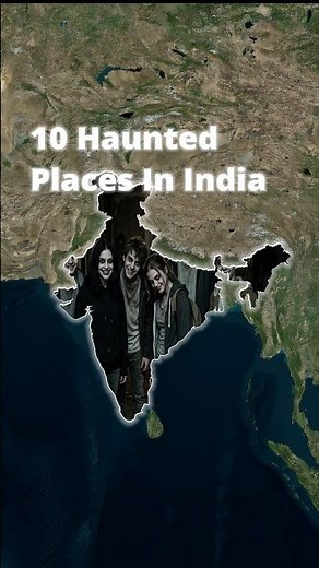 Top 10 Haunted Places in India 😱👻 #shorts #horror #haunted #india #facts