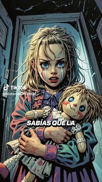 La verdadera historia de la muñeca annabelle, la demoníaca muñeca de los warren #scarystories #horrorstory #terror #horror #truestory
