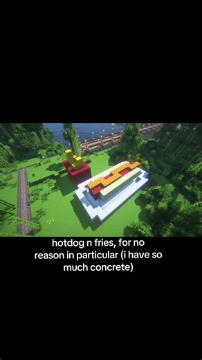 reached the point in my journey where I'm not hurting for most resources! so now I'm just making things to use em up #minecraft #minecraftmemes #minecraftbuilds