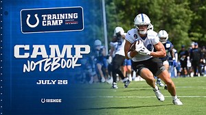 Training Camp Notebook: Alec Pierce looking to level up in year four