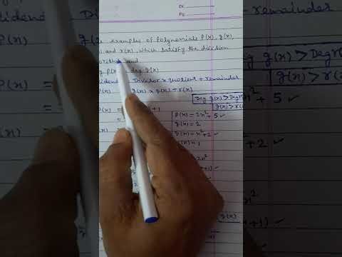 POLYNOMIALS/PART-3/EX-2.3/Q-4,Q-5(i)to(iii)//NCERT/MATHS/CBSE/CLASS-10