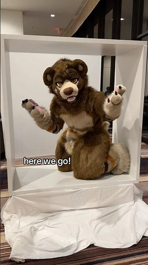 i did a professional photoshoot IN FURSUIT… 📸😳‼️
