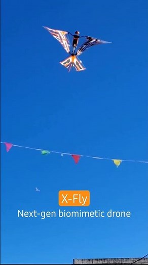 X-Fly by Bionic Bird #ornithopter #drone