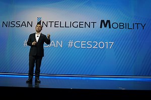 日産 ゴーンCEO、「CES 2017」基調講演でNASAの技術をベースに開発した自動運転車管理技術「シームレス・オートノマス・モビリティ」概要公開