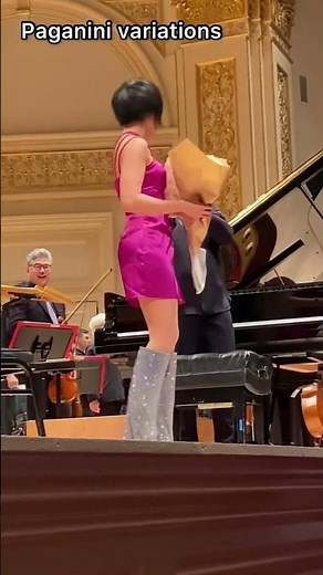 yuja wang plays 5 concertos in one night 🎹