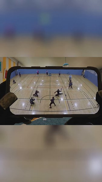 TikTok made me do it! #dodgeballhighlight #dodgeball #womenofdodgeball