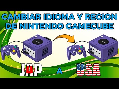 GAMECUBE - CHANGE REGION FROM JAPAN TO USA. COMPLETE TUTORIAL