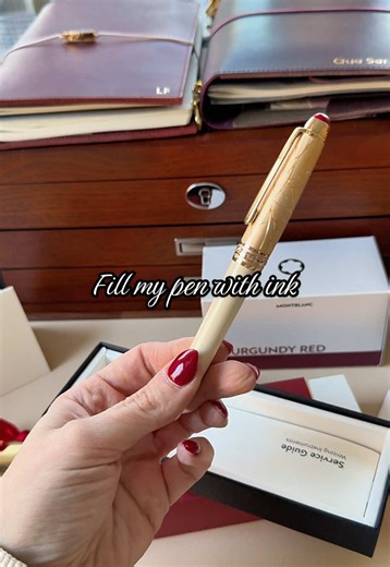 Filling My Montblanc Fountain Pen with Ink