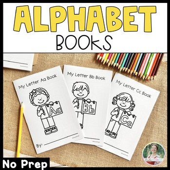 Back to School | Alphabet Books | Letter Recognition | Literacy Activities