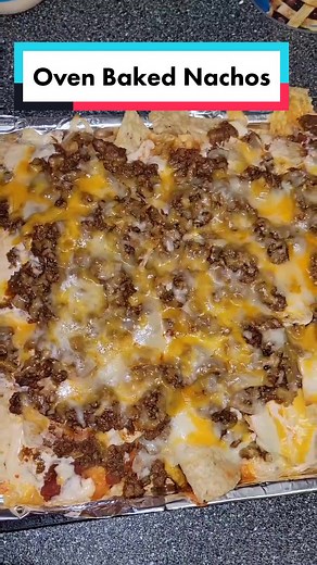 Easy Oven Baked Nachos Recipe
