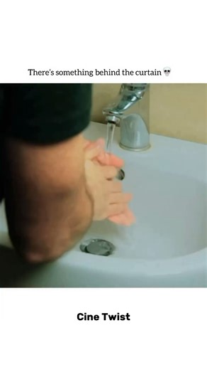 Cine Twist on Instagram: "A simple act of washing hands turns terrifying when a distorted reflection reveals a hidden presence, transforming an ordinary moment into a chilling encounter with the uncanny. #Movies #film #cinema"
