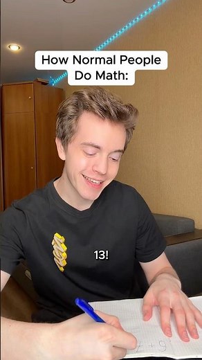 How normal people do math vs me ‪@Ramo_Akh‬
