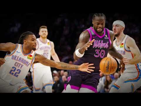 NBA Thunder Vs Timberwolves Highlights #1