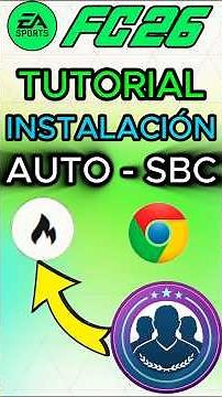 TUTORIAL INSTALACION AUTO-SBC EN EA FC26 PARA LA WEP APP #EAFC26 #eafc #fc26 #fut26 #fut26 #sbc