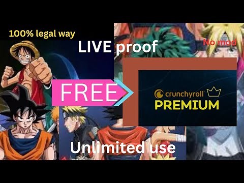 How to Use Crunchyroll Premium for FREE (100% Legal, No Hacks or Mods!)
