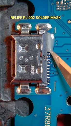 Solder mask #mobilerepair #electronics
