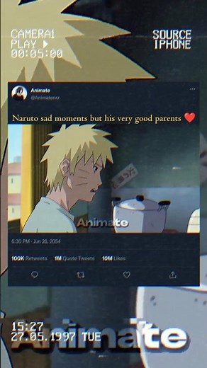 Naruto sad moments 💔 #naruto #minato #kusina#anime #popularshorts