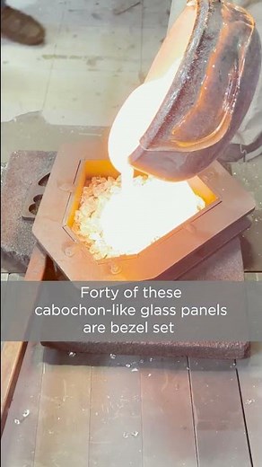 Cast Glass - The Glass Casting Process - Behind The Chandelier Design