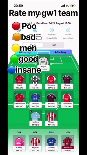 Game well 1 team