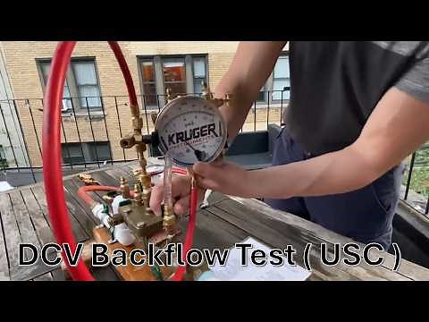 Testing the DCV / DCVA - USC 10th Edition Procedures - Backflow Preventer Field Test Series