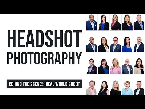How to Shoot Corporate Headshots : Tips and Tricks