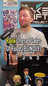 Ranking Different Plates of Food Blindly
