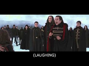 Twilight Saga Breaking Dawn Part 2 Aro Laughing