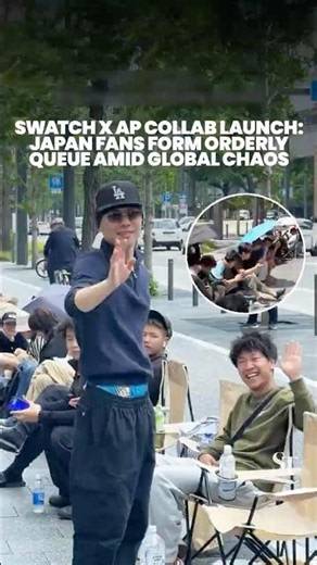 Only in Japan: Swatch x Audemars Piguet’s most orderly queues you’ll see