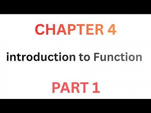 PART 1 : Function Basics | በ አማርኛ