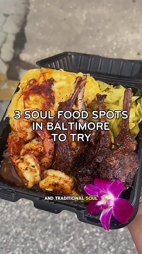 Here are 3 BALTIMORE soul food spots I’ve visited this year! What are some of your favorite spots for soul food in Baltimore and what’s your favorite soul food dish? ✨Miss Carters Place – I’m still thinking about the salmon and seafood pasta salad. Nearly everything we tried on my last visit was delicious. ✨Sweet Peaz Kitchen inside Lexington Market – if you’re a turkey wings lover, you have to try their smothered turkey wings. They fall off the bone and are seasoned well. ✨Yai & Toyas (reopenin