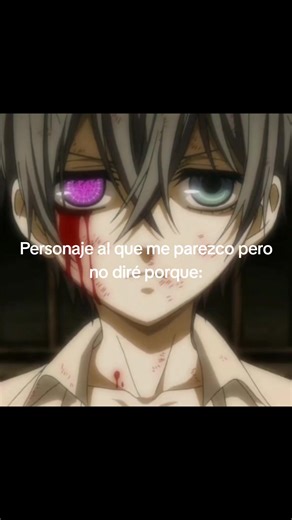 Identifícate con Ciel Phantomhive en Black Butler