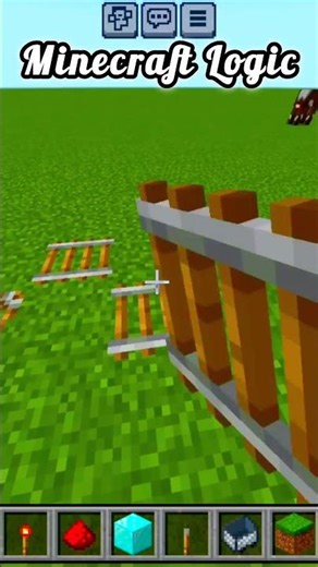 Rail logic in minecraft
