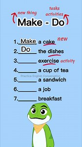 Make vs. Do | PE Conversation