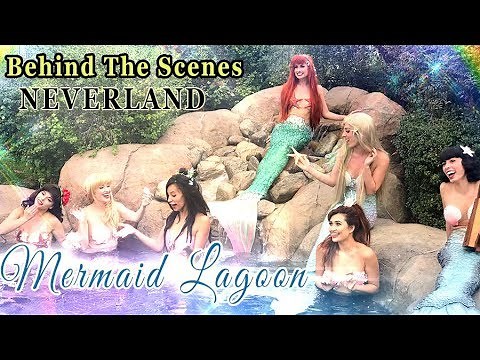 Recreating Mermaid Lagoon from Peter Pan! (Neverland BTS)