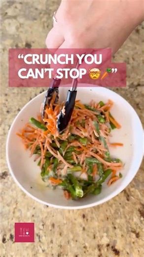 STOP SCROLLING! This Asparagus Carrot Salad Is ADDICTIVE 🤯🥕🌿🔥