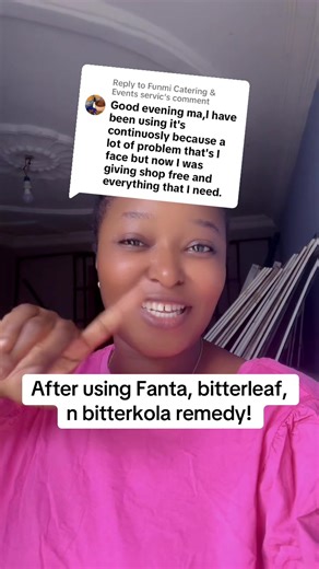Natural Remedies with Fanta and Bitterleaf