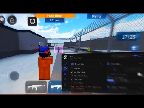 Best 🔥 Prison Life script *No Key* (esp, aimbot, hitbox expandor)