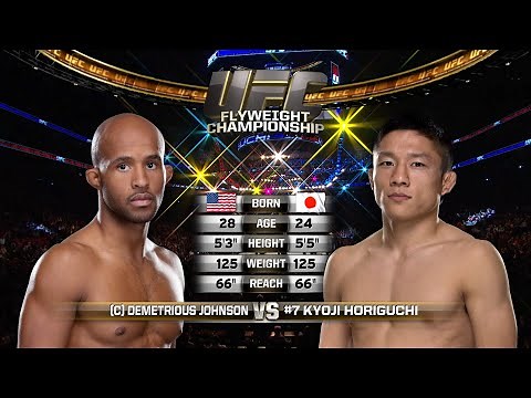 Demetrious Johnson vs Kyoji Horiguchi Full Fight Full HD