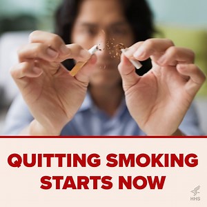 Quitting all tobacco products is one of the best things you can do for your health. Whether you smoke cigarettes, vape, or do both, creating a personalized plan makes it easier to stay on track and stop for good. Create a plan to quit this National No Smoking Day: smokefree.gov. | U.S. Department of Health and Human Services