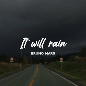 312K views · 31K reactions | It Will Rain (slowed) - Bruno Mars | Gwen | Facebook