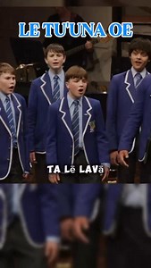 St. Patrick’s College singing ‘Le Tu’una Oe’. Nothing like hearing young voices carry the song. | Josh Tatofi Music