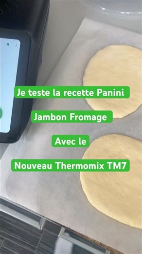 Je teste la recette de Thermomix avec le tm7 Panini jambon fromage #thermomix #recettethermomix #tm7